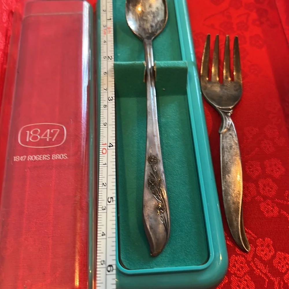 Vintage 1847 Rogers Bros. Spoon and Infant fork